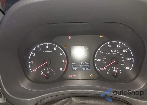 2020 Hyundai Accent Se from USA, damaged, VIN 3KPC24A68LE114003